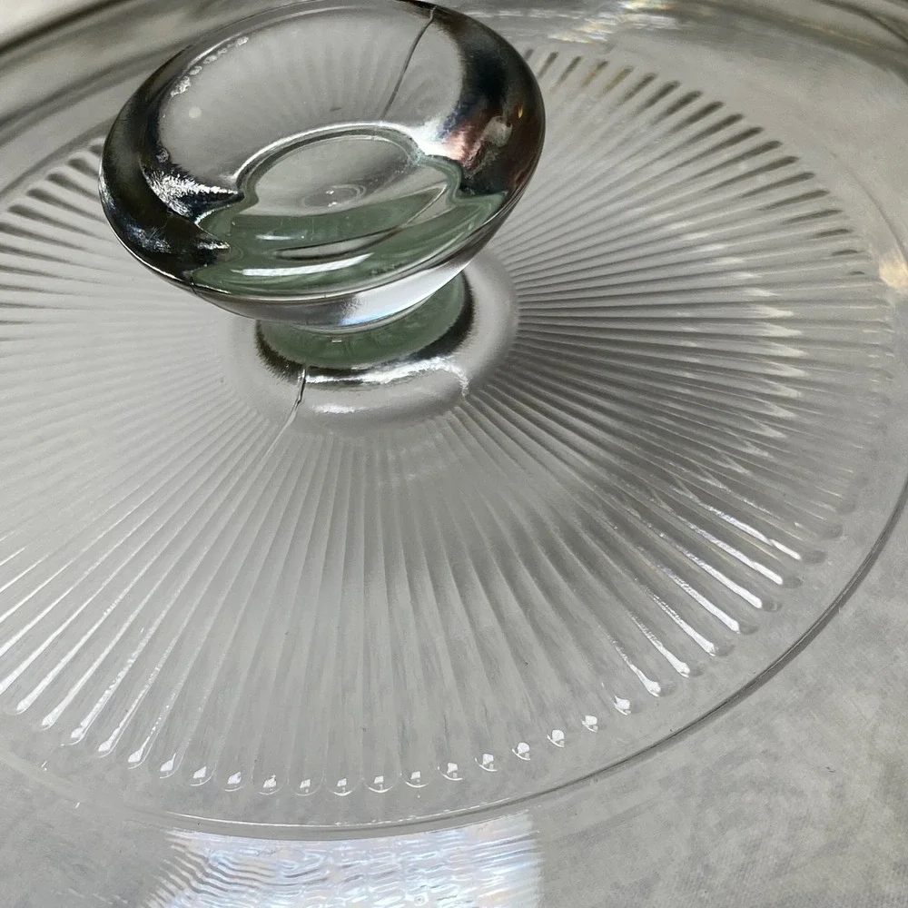 Pyrex 623-C Clear Glass Replacement Lid 8